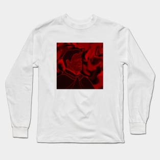 Dracula blood swirl (Claes Bang) Long Sleeve T-Shirt